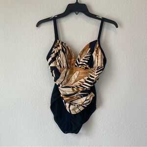 Shape Detector One Piece Swim Suit Size 10